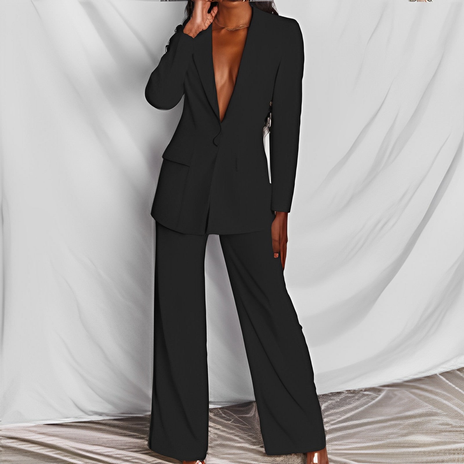 Business Trousers Set Clothing